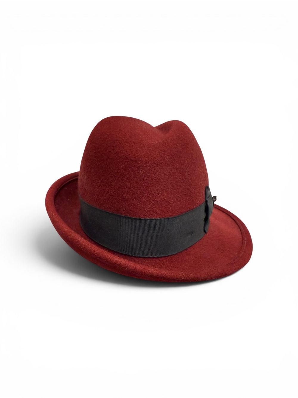Goorin Brothers Deep Red/Maroon Felt Fedora